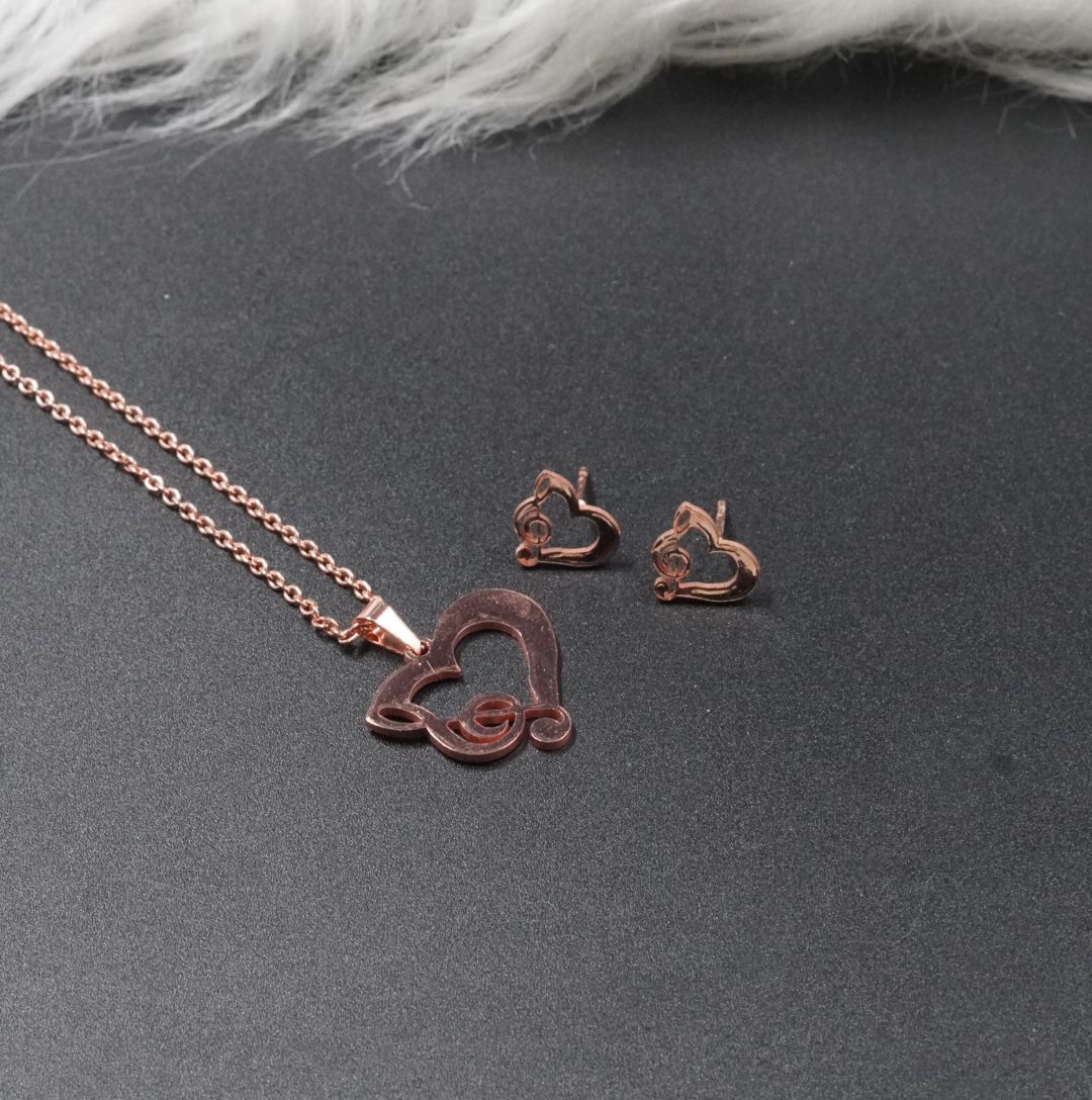 JUEGUITO ECO CORAZON-NOTA MUSICAL ROSADO